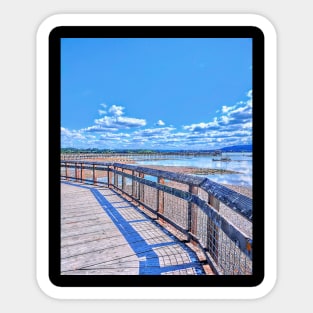 Reflection Boardwalk Sticker